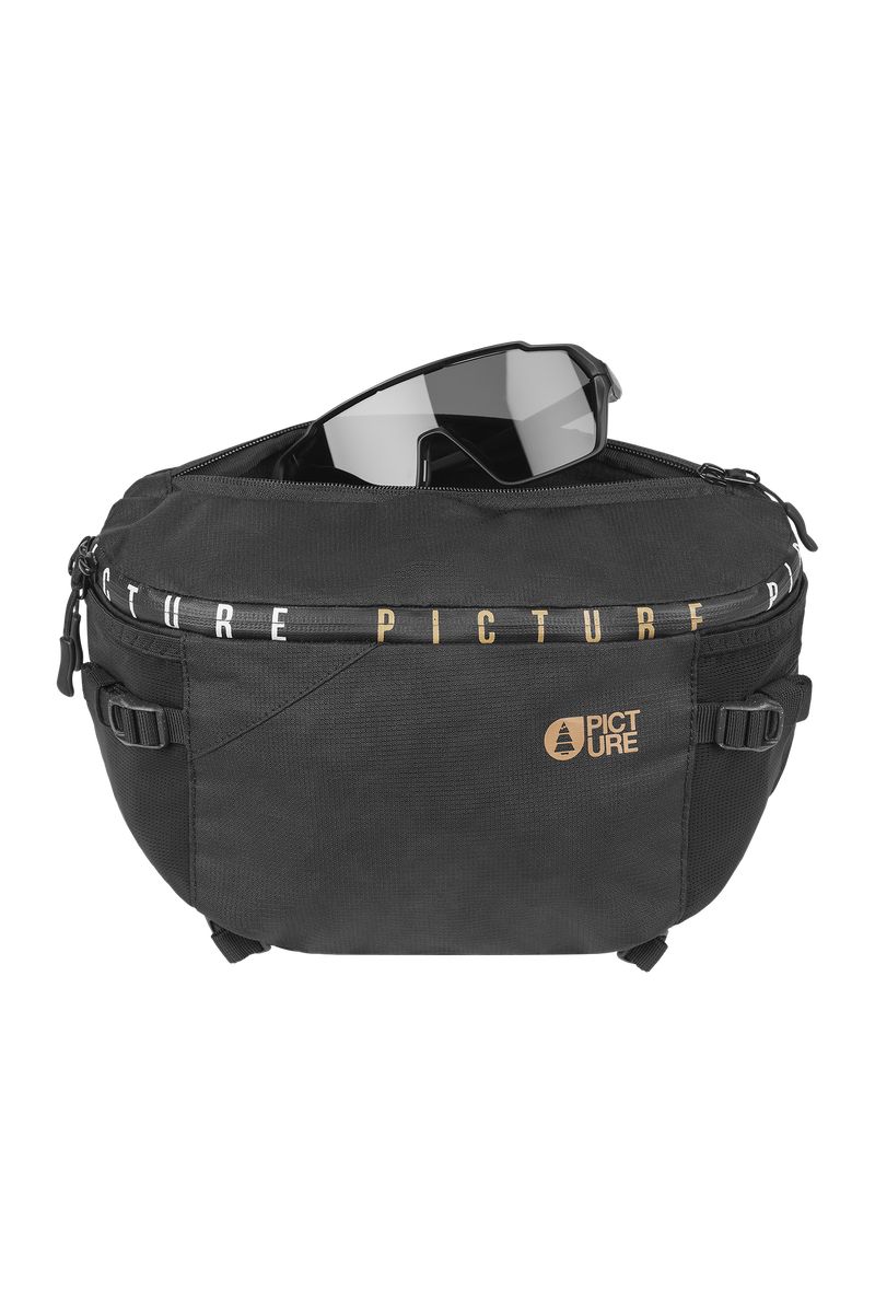 Picture Organic Off Trax Men's Waist Bags Black | QAL-642315