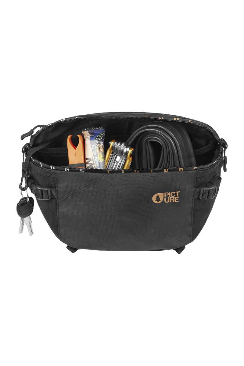 Picture Organic Off Trax Men's Waist Bags Black | QAL-642315