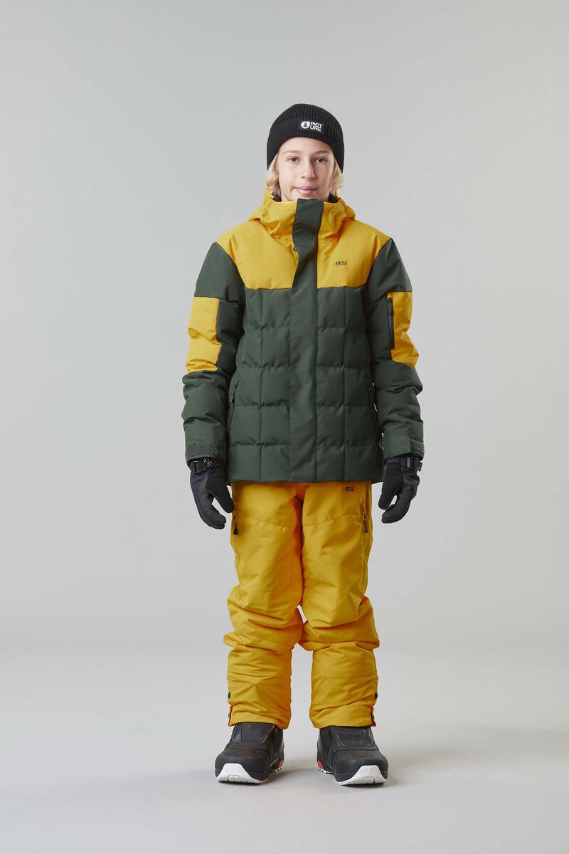 Picture Organic Olyver Kids' Snow Jackets Green | PIJ-658243