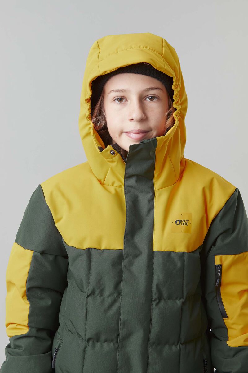 Picture Organic Olyver Kids' Snow Jackets Green | PIJ-658243