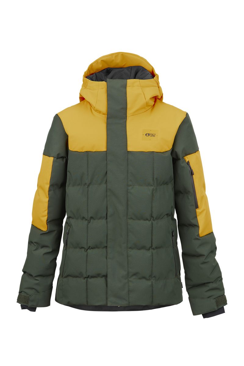 Picture Organic Olyver Kids\' Snow Jackets Green | PIJ-658243