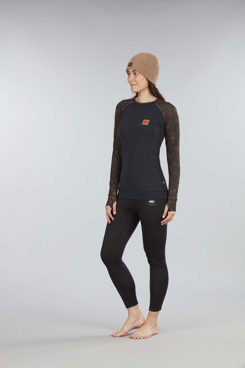 Picture Organic Orsha Merino Women's Base Layer Tops Black | WPS-893764