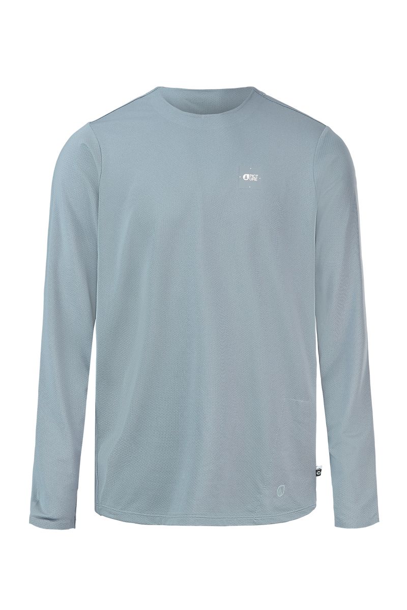 Picture Organic Osborn Ls Tech Men's Base Layer Tops Blue | LEH-951863