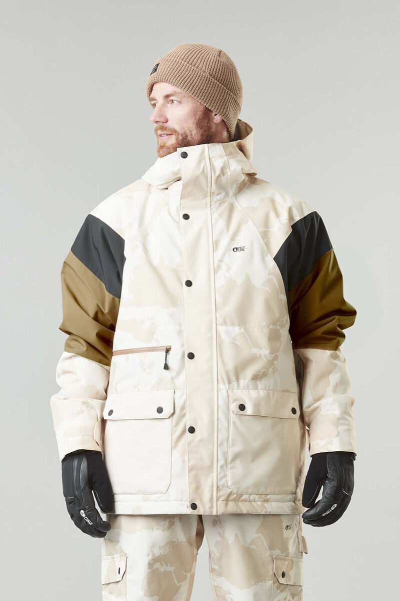 Picture Organic Ospen Men's Snow Jackets White | VDU-972135