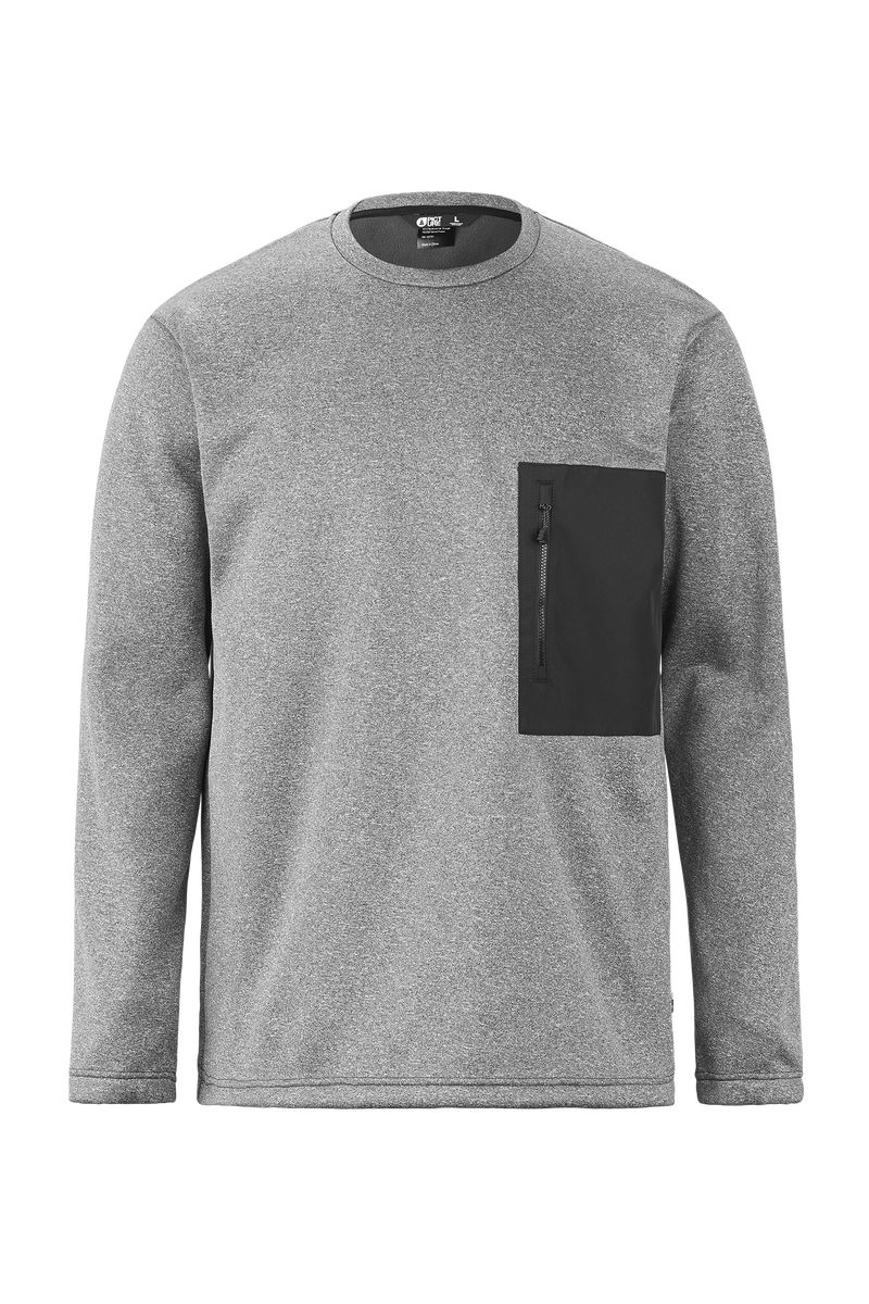 Picture Organic Park Tech Men's Sweaters Grey | FUI-764913