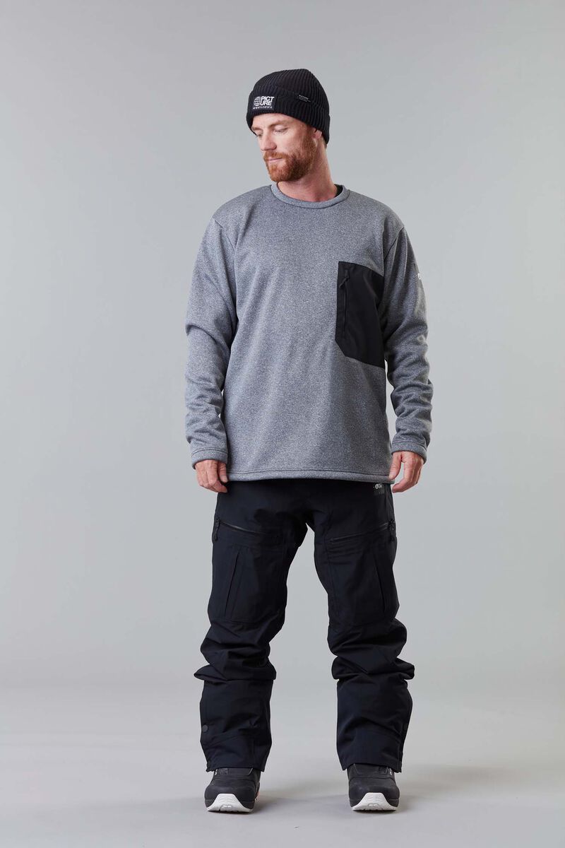 Picture Organic Park Tech Men's Sweaters Grey | FUI-764913