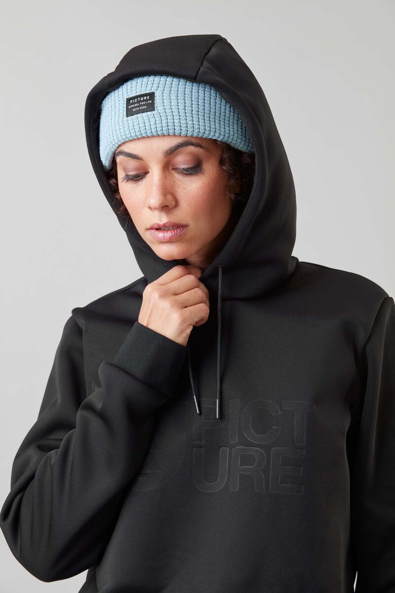 Picture Organic Park Tech W Women's Hoodie Black | SYN-498672