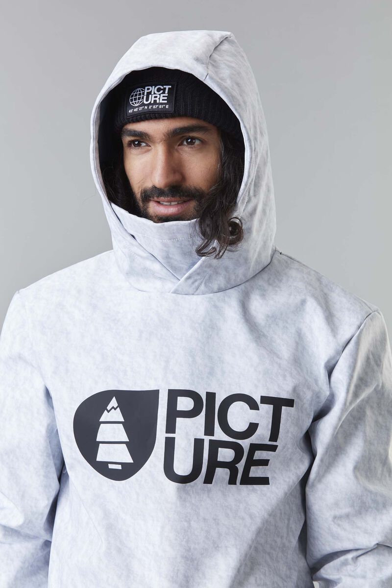 Picture Organic Parker Men's Hoodie White | ATF-547039