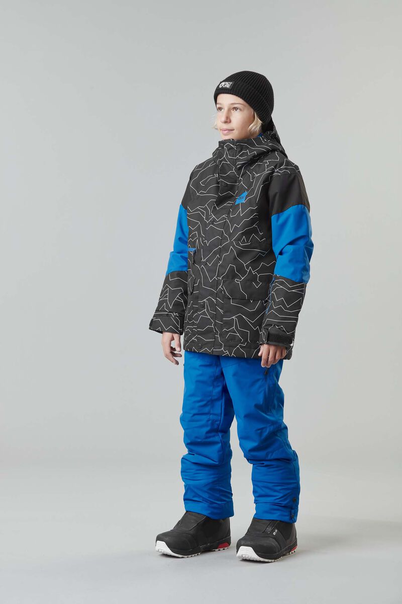 Picture Organic Pearson Kids' Snow Jackets Black | TWD-512874