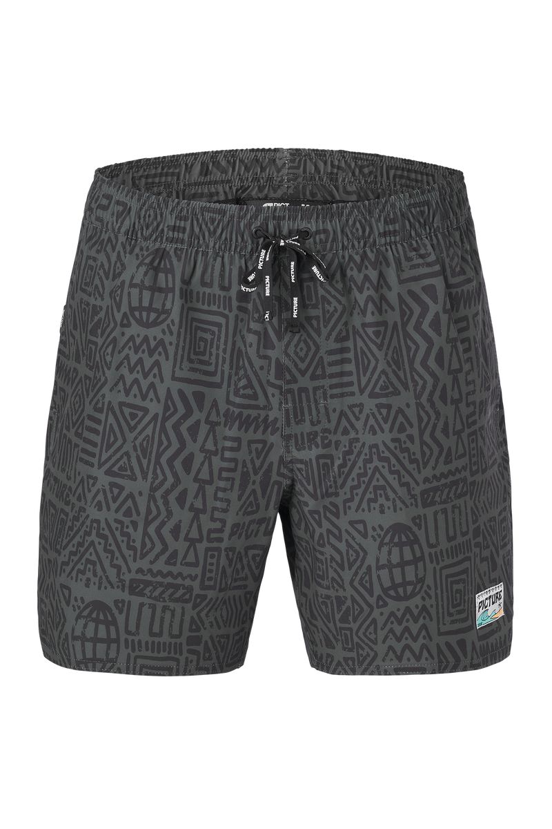 Picture Organic Piau 15 Brds Men's Boardshorts Black | SYD-485702