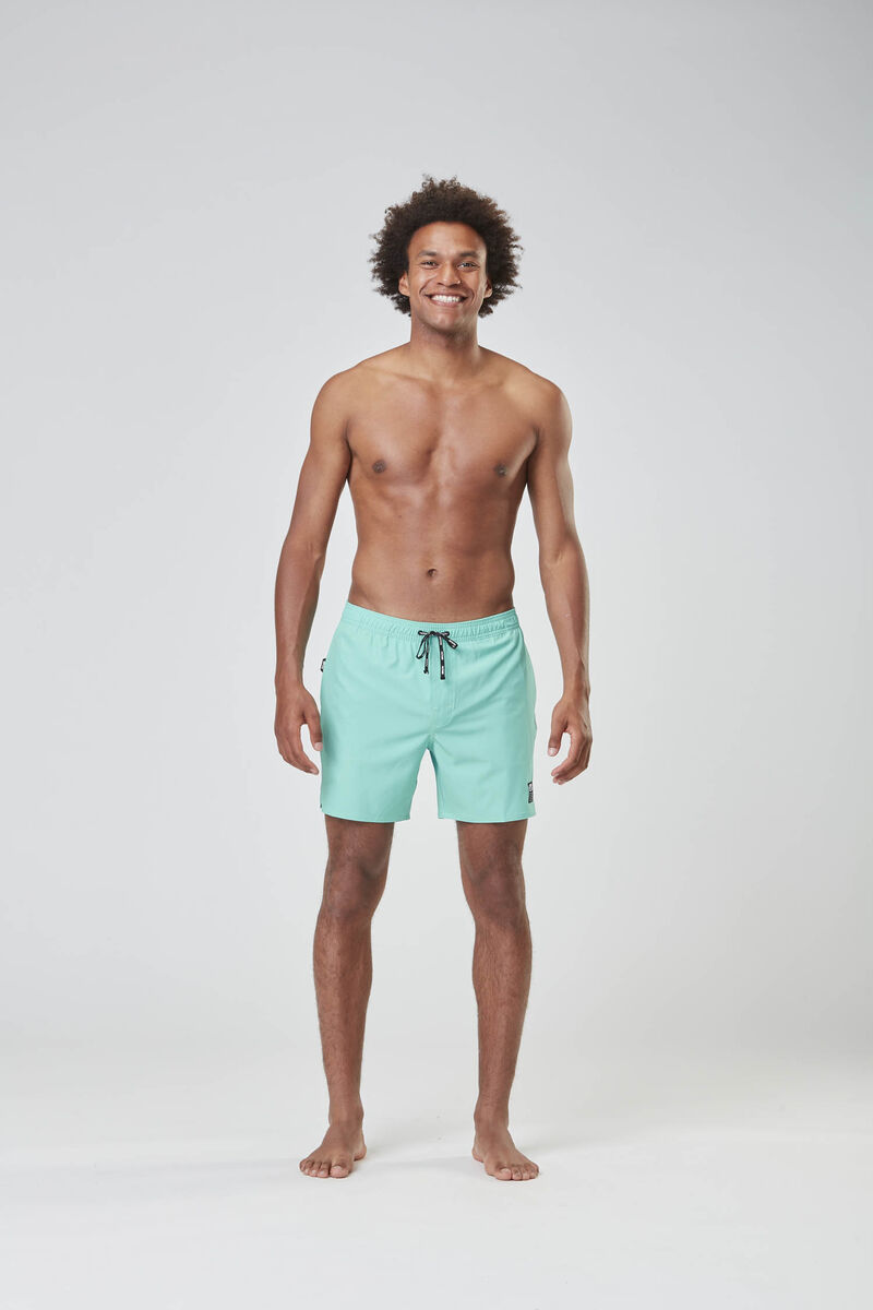 Picture Organic Piau Solid 15 Brds Men's Boardshorts Blue Turquoise | JRU-142609