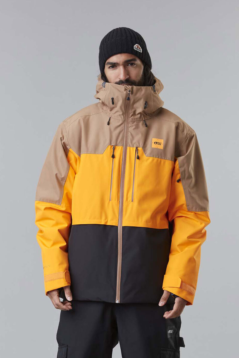 Picture Organic Picture Object Men's Snow Jackets Yellow | GRQ-015496