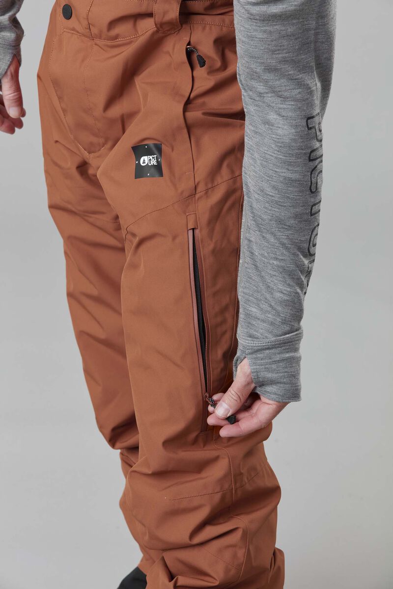 Picture Organic Picture Object Pt Men's Snow Pants Brown | HRQ-843075