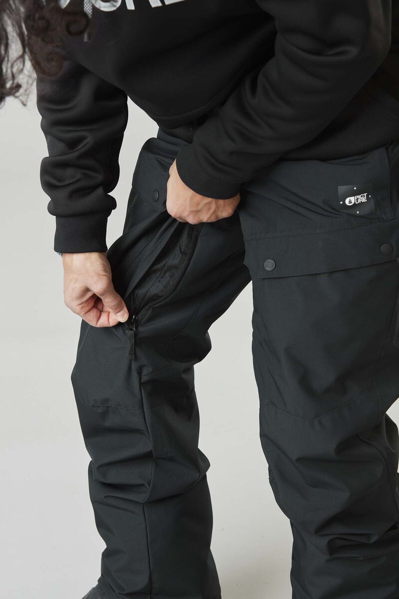 Picture Organic Plan Men's Snow Pants Black | TFD-683570