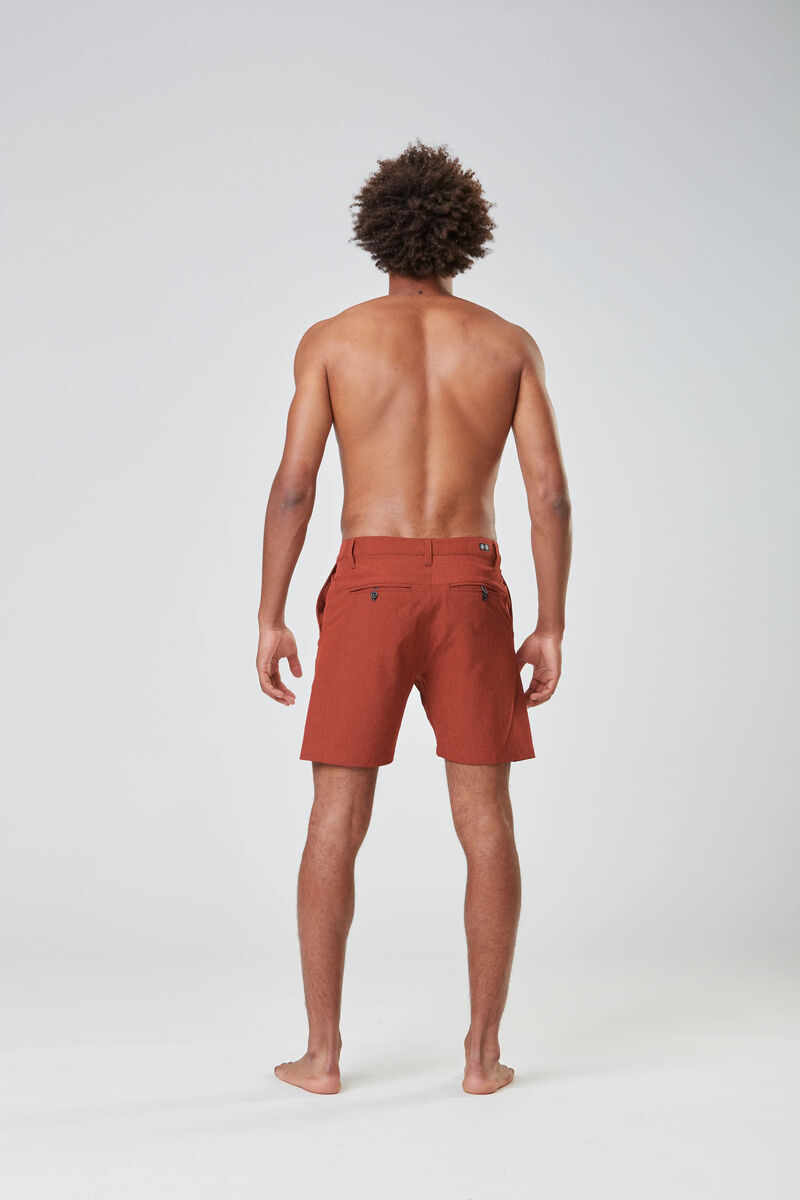 Picture Organic Podar Hybrid 19 Brds Men's Boardshorts Red Brown | GIU-570316