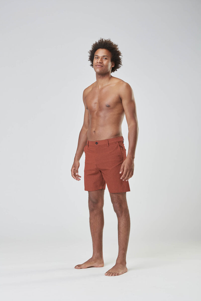 Picture Organic Podar Hybrid 19 Brds Men's Boardshorts Red Brown | GIU-570316