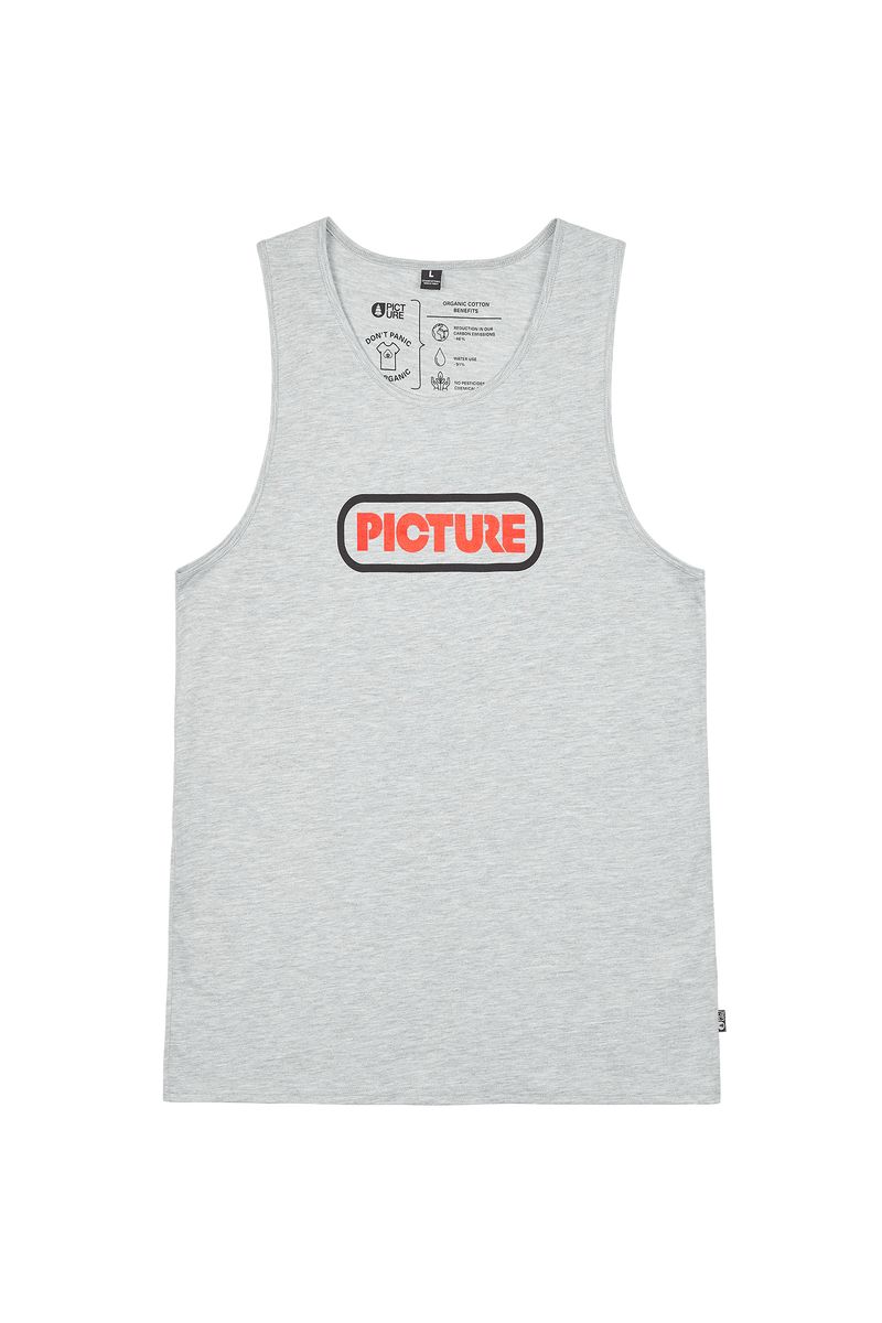 Picture Organic Pokka Men's Tanks Grey | DLW-740935