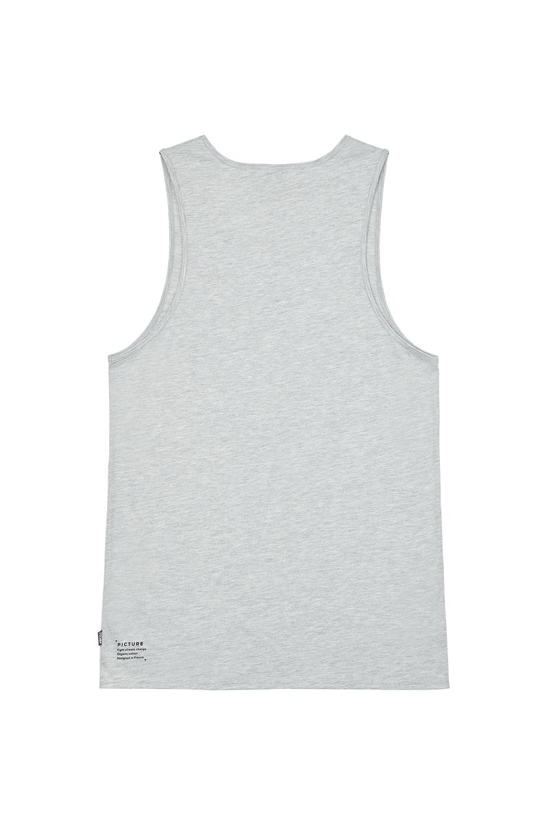 Picture Organic Pokka Men's Tanks Grey | DLW-740935