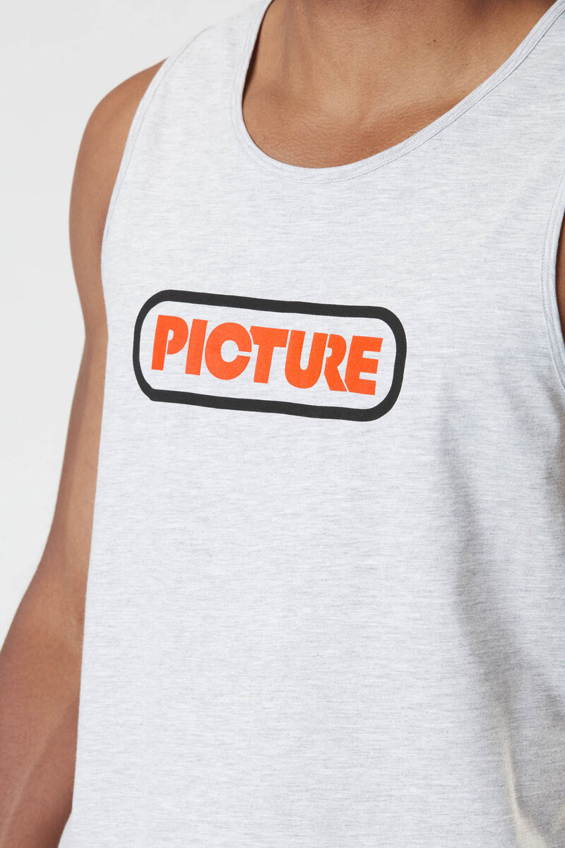 Picture Organic Pokka Men's Tanks Grey | DLW-740935