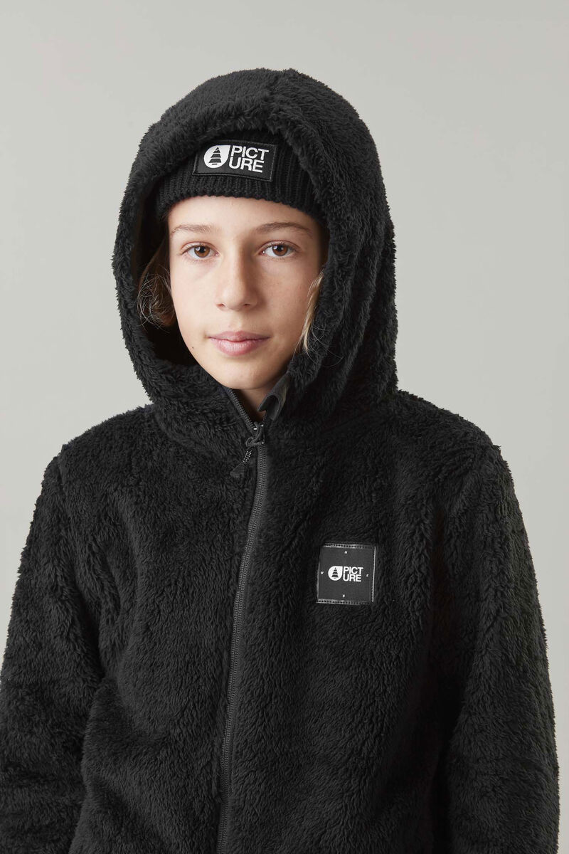 Picture Organic Popow Youth Kids' Midlayers Black | VND-480519