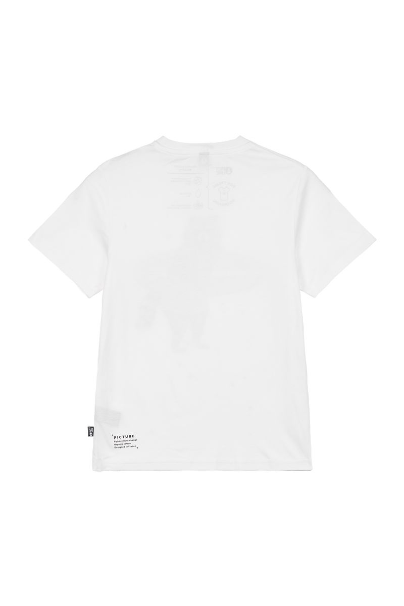 Picture Organic Rackurf Kids' T Shirts White | TVK-394812