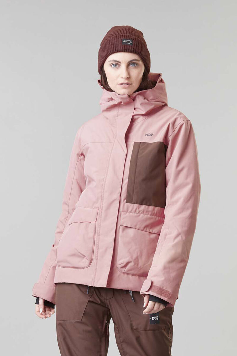 Picture Organic Sany Women's Snow Jackets Grey Rose | PHA-651840