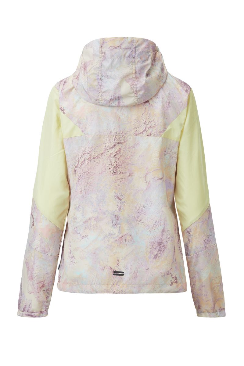 Picture Organic Scale Printed Women's Jackets Cream | WBZ-916024