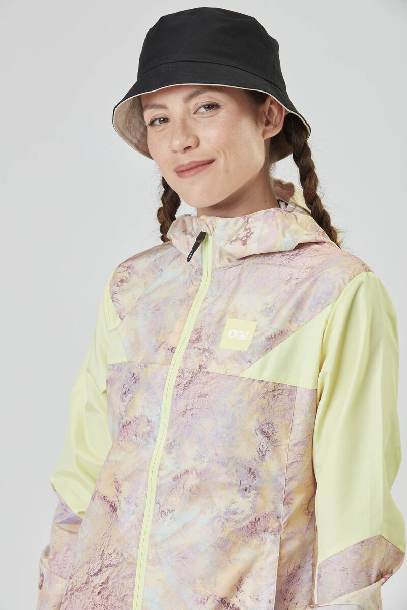 Picture Organic Scale Printed Women's Jackets Cream | WBZ-916024