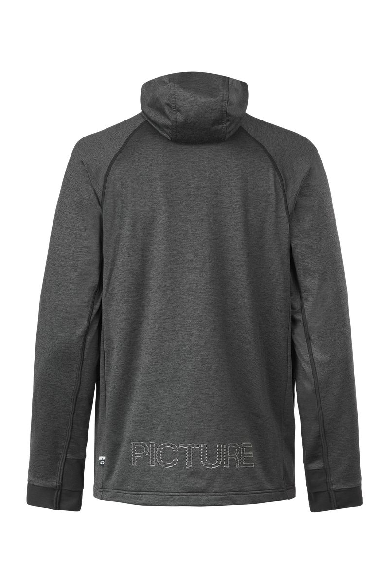 Picture Organic Shari Fz Tech Men's Hoodie Black | GTW-305427