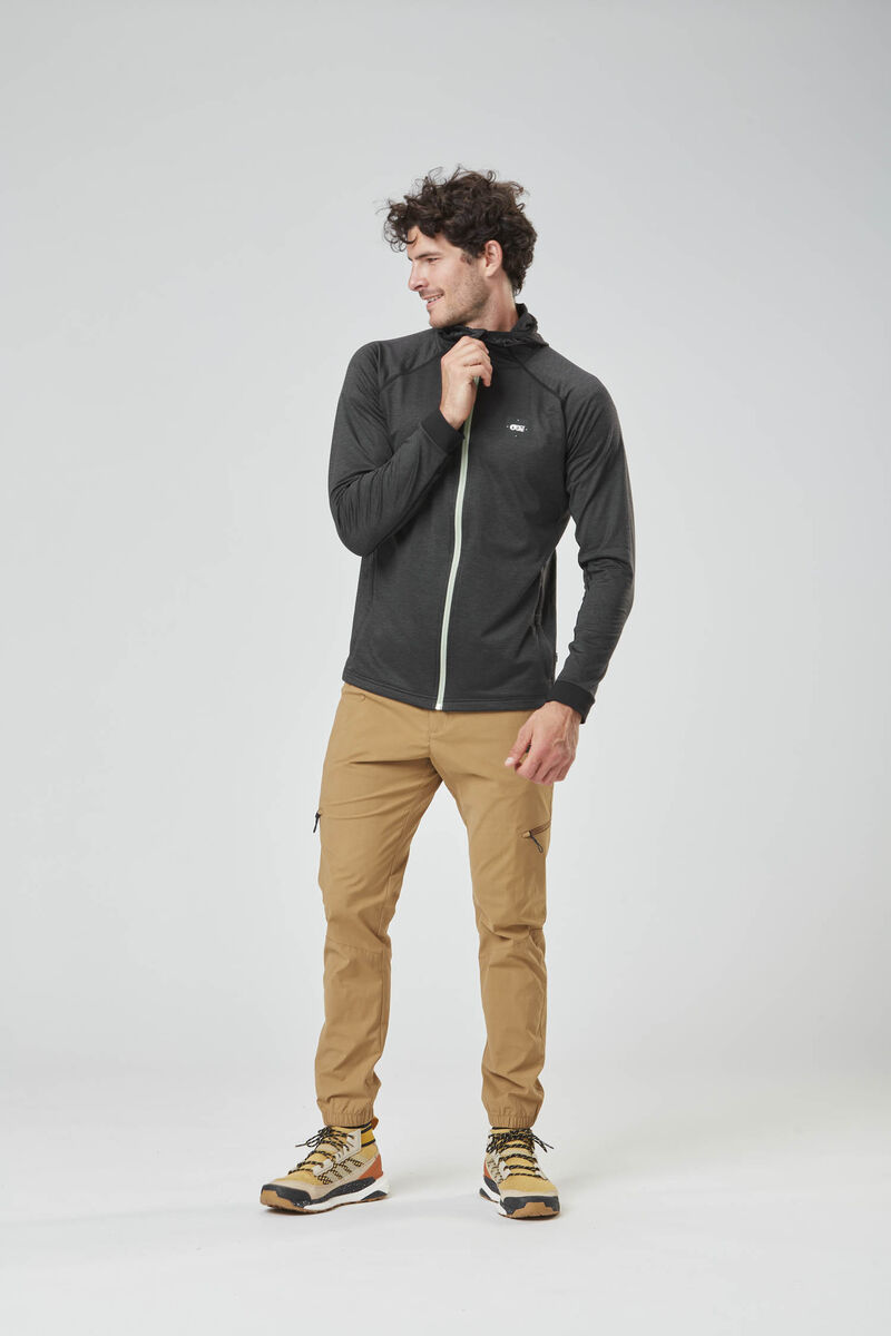 Picture Organic Shari Fz Tech Men's Hoodie Black | GTW-305427