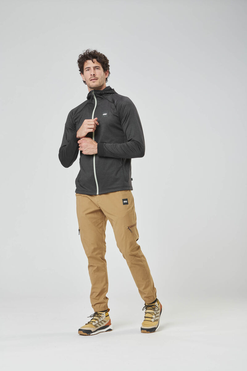 Picture Organic Shari Fz Tech Men's Hoodie Black | GTW-305427