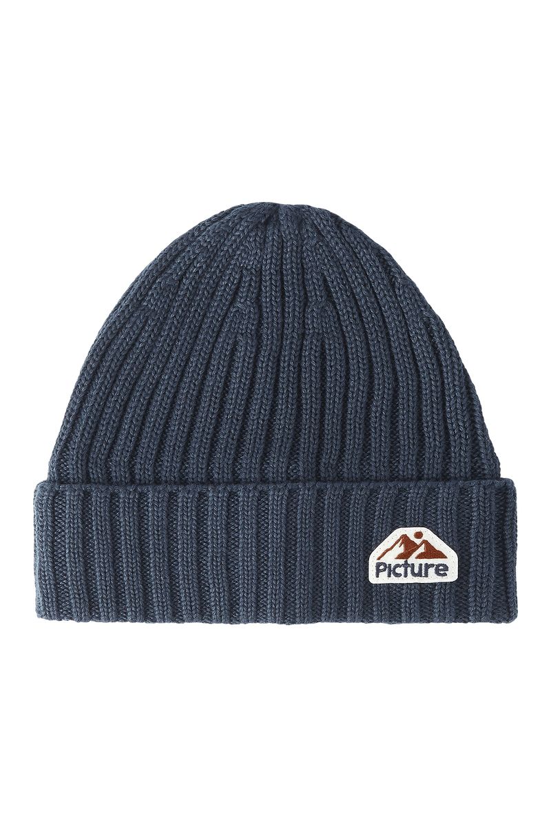 Picture Organic Ship Men\'s Beanie Dark Blue | REQ-914563