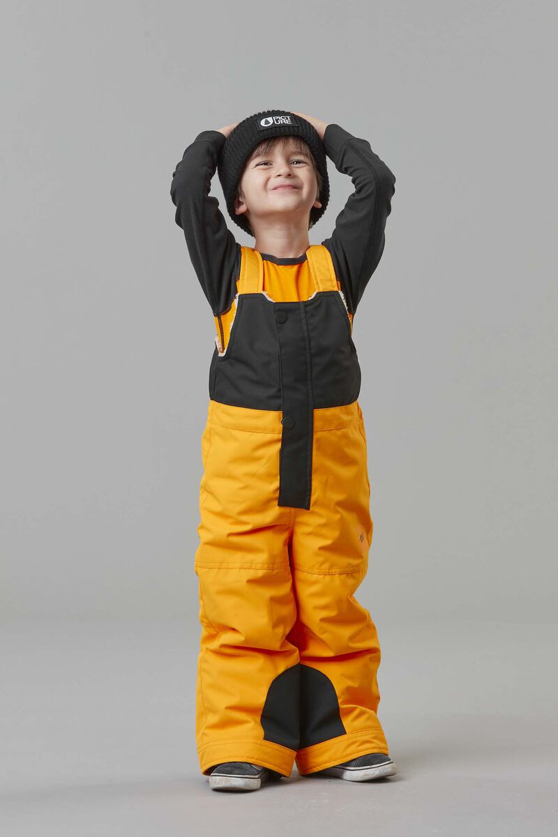 Picture Organic Snowy Bib Kids' Snow Pants Yellow | BZN-031824