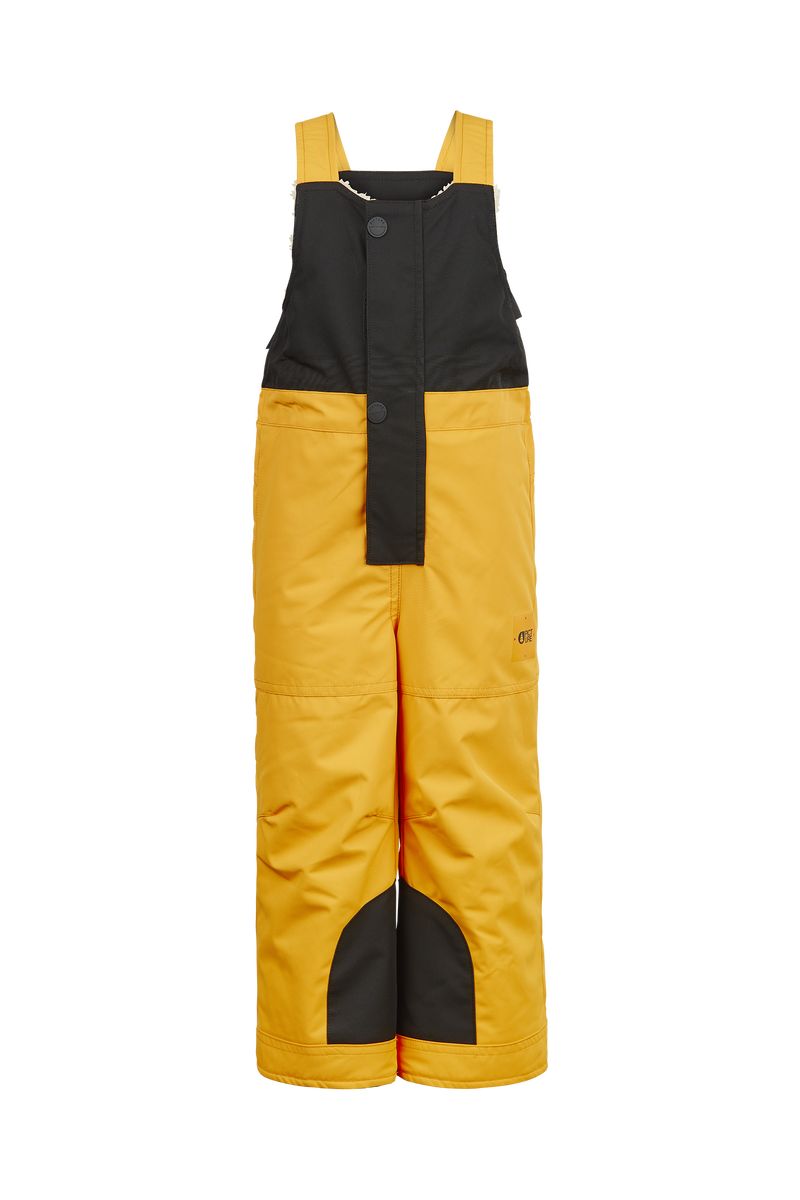 Picture Organic Snowy Bib Kids\' Snow Pants Yellow | BZN-031824