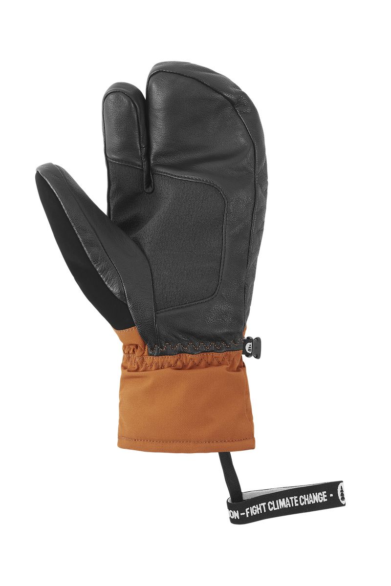 Picture Organic Sparks Lobster Mitts Men's Gloves Brown | EFA-024715