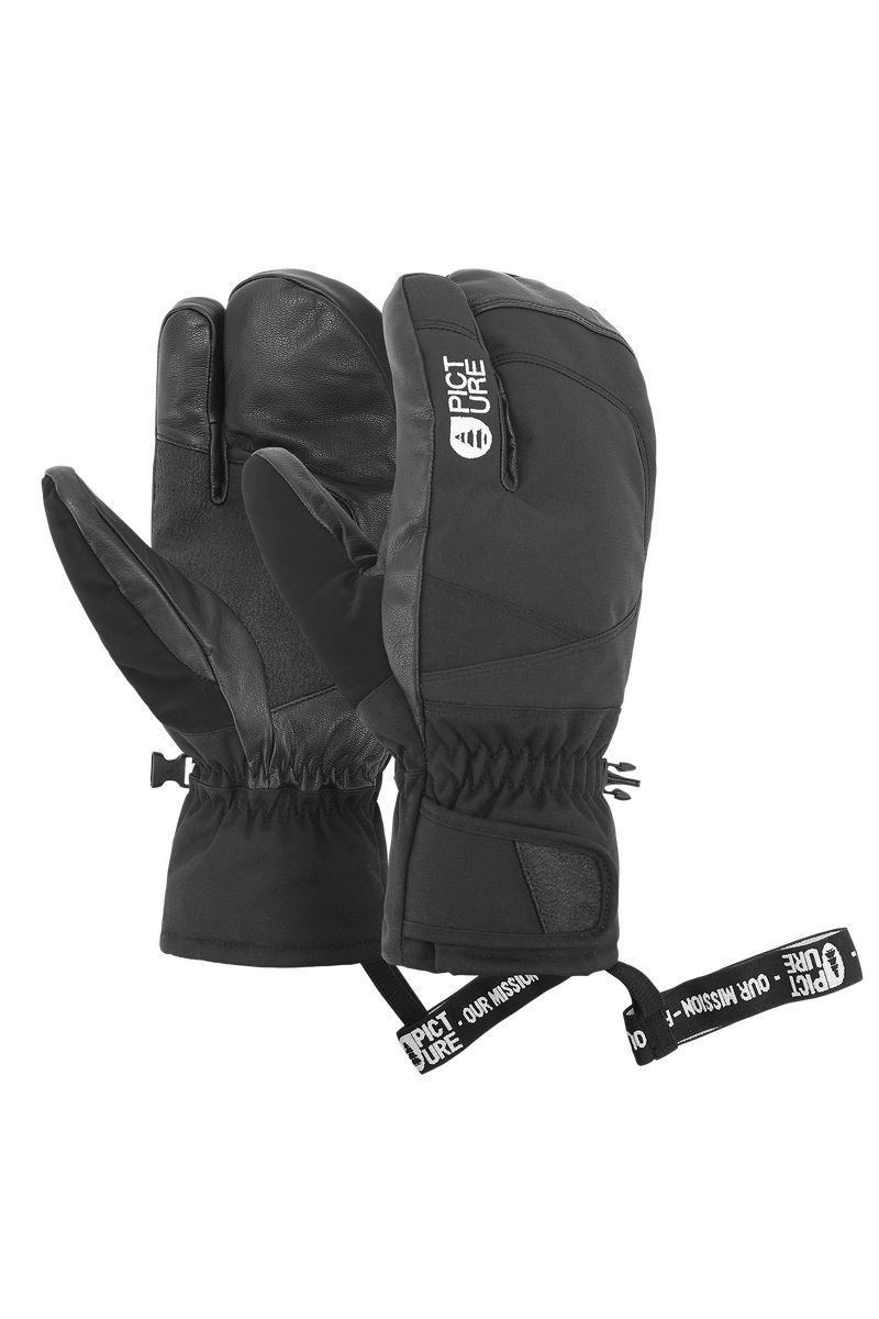 Picture Organic Sparks Lobster Mitts Men's Gloves Black | QKJ-806957