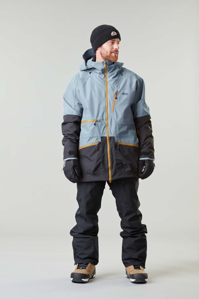 Picture Organic Stone Men's Snow Jackets Blue | PRC-964320