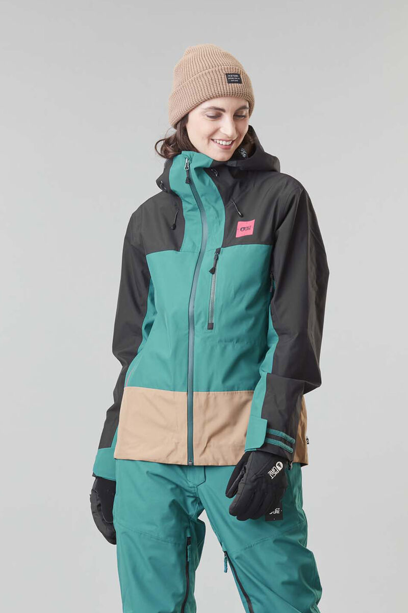 Picture Organic Sylva 3l Women's Snow Jackets Green | IYS-968354