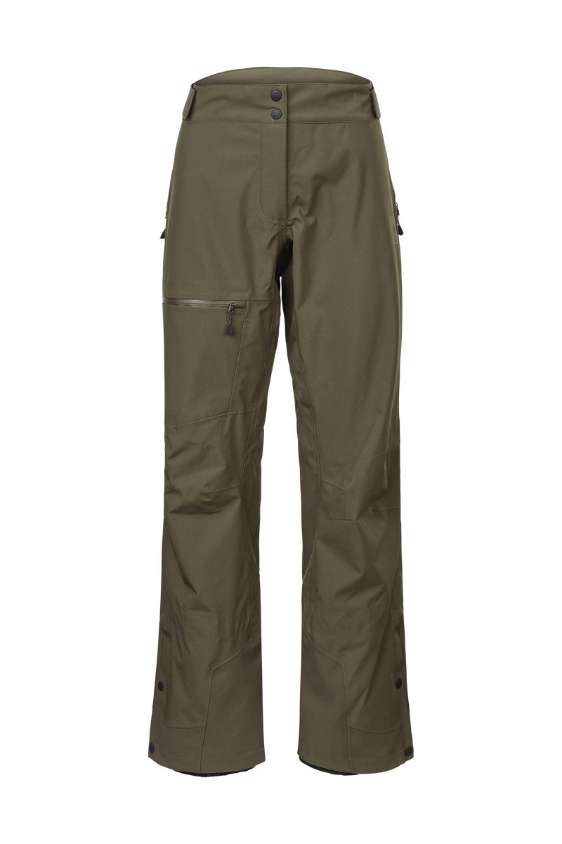 Picture Organic Sylva 3l Women's Snow Pants Dark Green | AER-046358