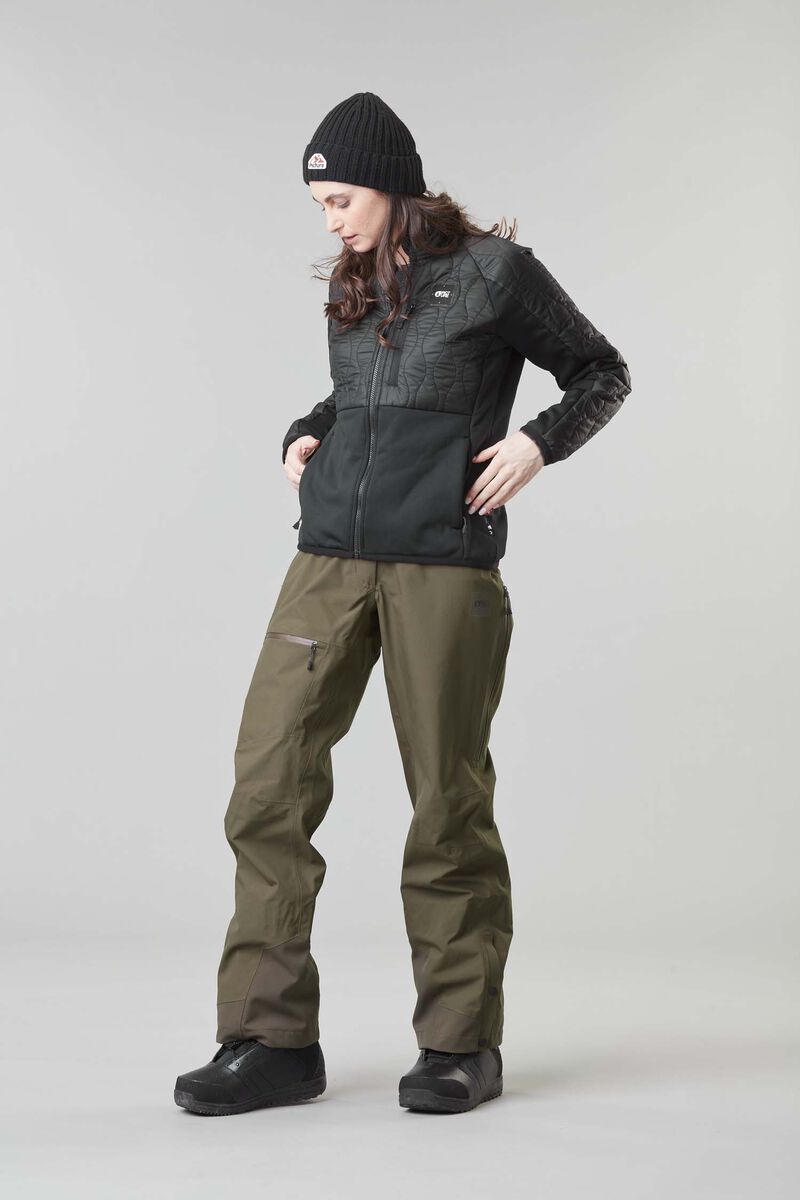 Picture Organic Sylva 3l Women's Snow Pants Dark Green | AER-046358