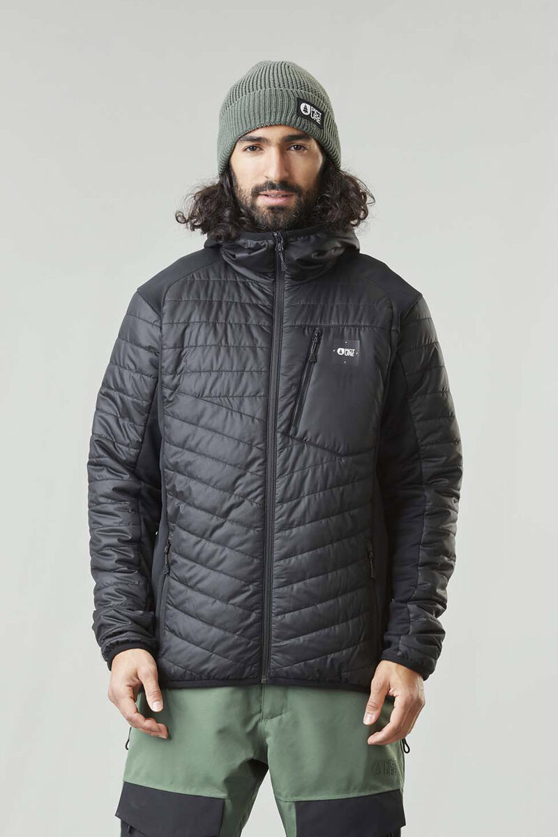 Picture Organic Takashima Men's Down jackets Black | FIB-431827