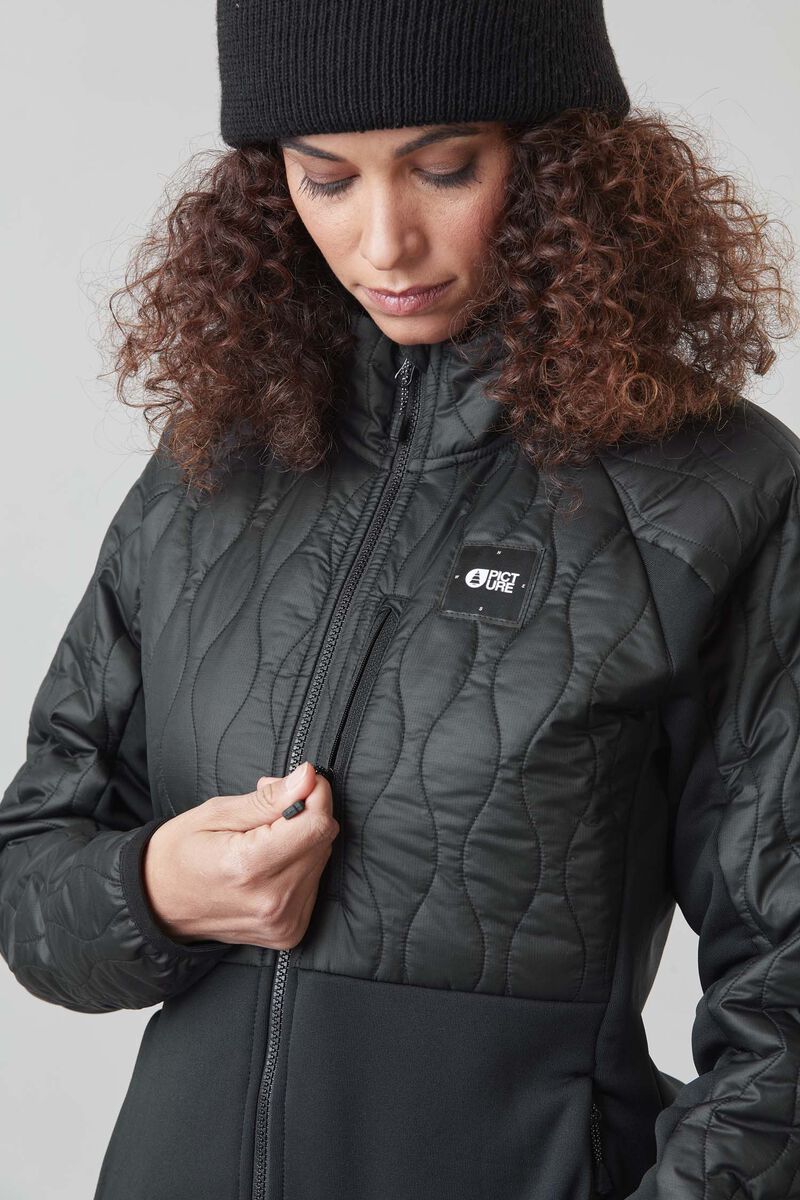 Picture Organic Tehanie Hybrid Women's Down jackets Black | LNW-015742