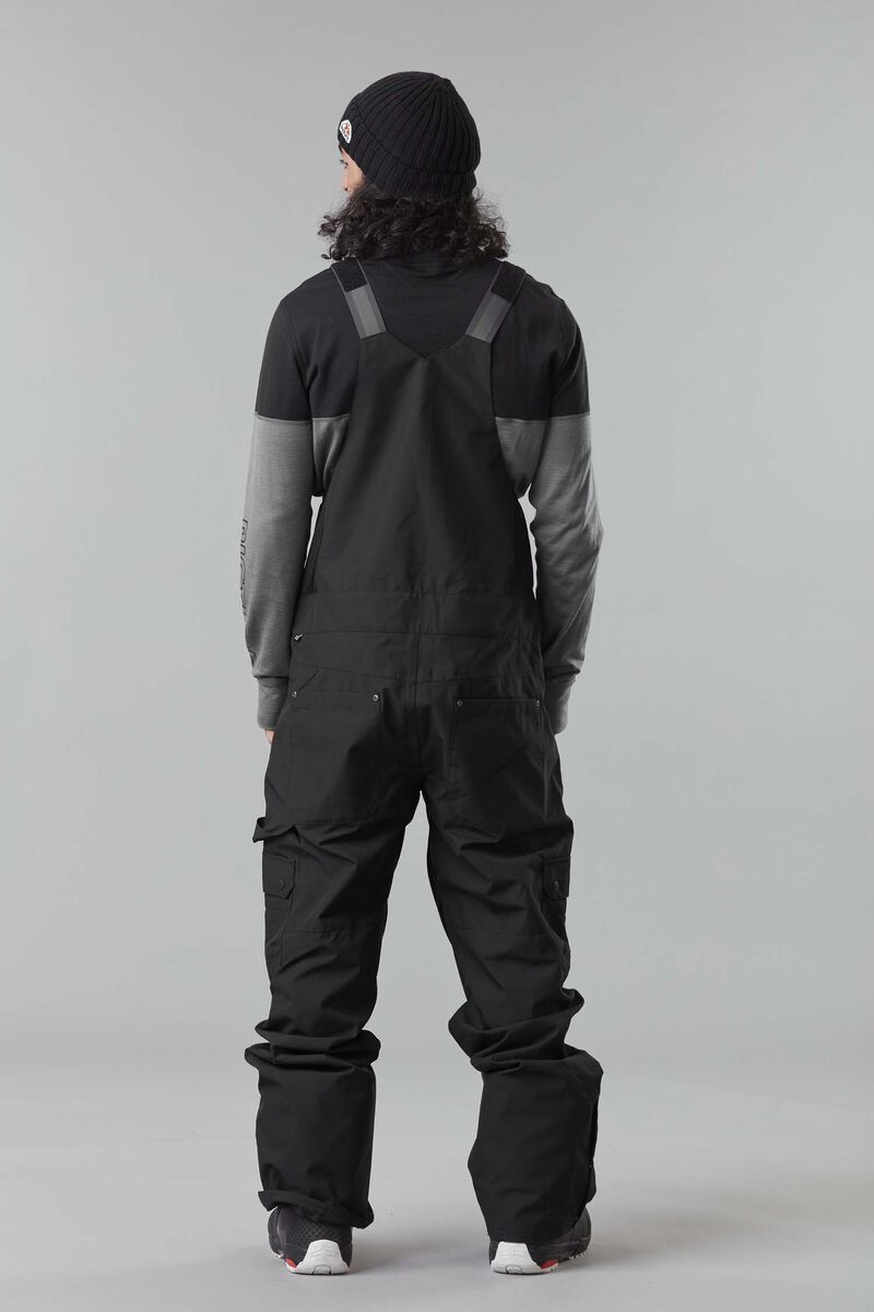 Picture Organic Testy Bib Men's Snow Pants Black | VPD-190257