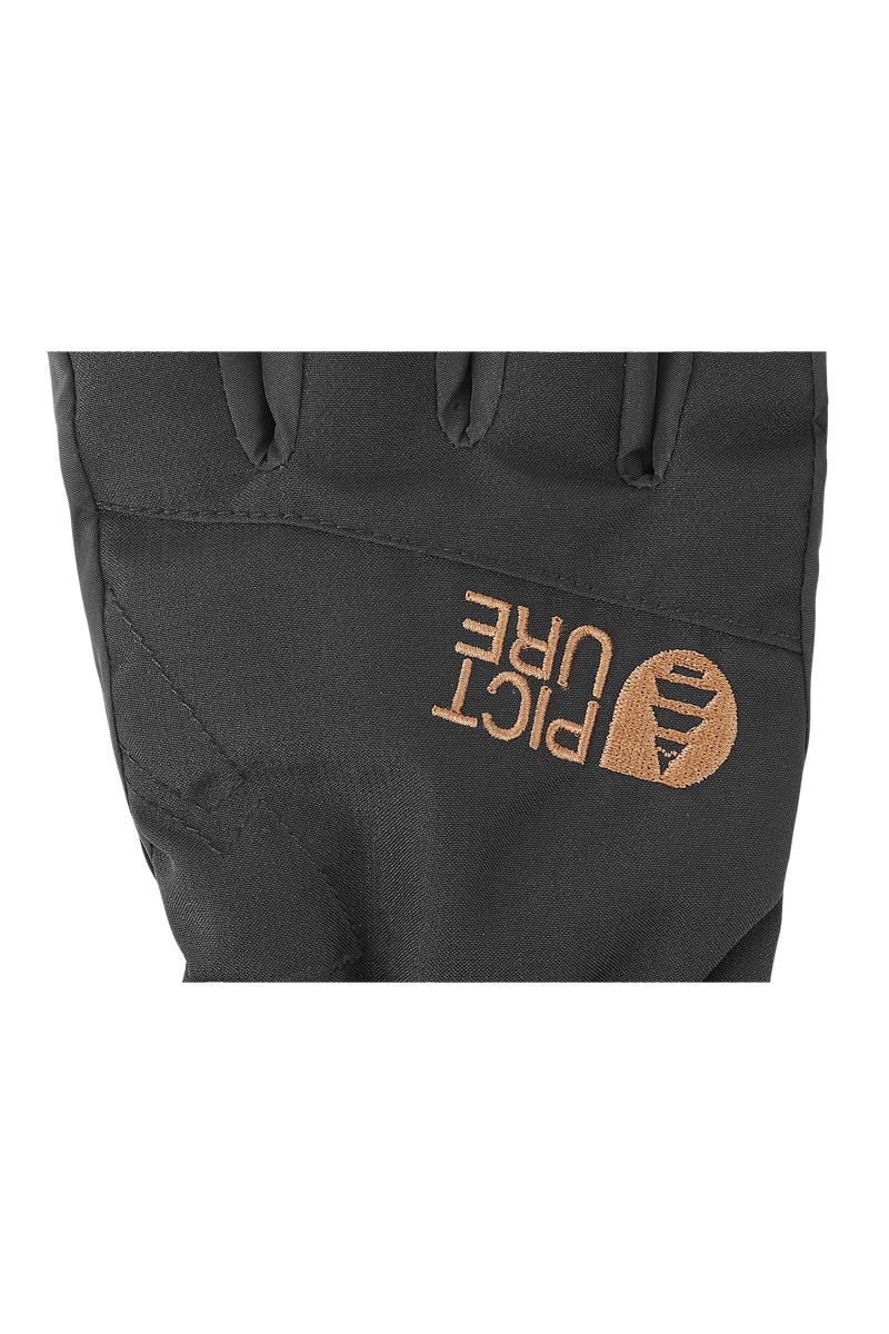 Picture Organic Testy Kids' Gloves Black | EXK-389721