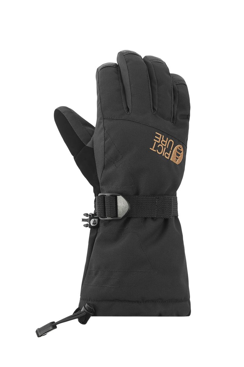 Picture Organic Testy Women\'s Gloves Black | XVU-124869