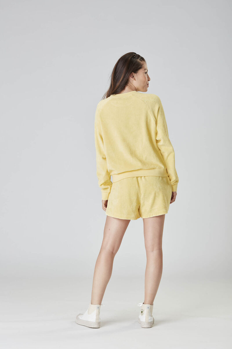 Picture Organic Tiloma Crew Women's Sweaters Yellow | BSJ-680315