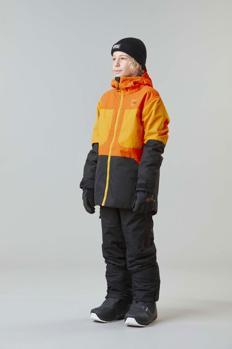 Picture Organic Time Kids' Snow Pants Black | PYB-792154