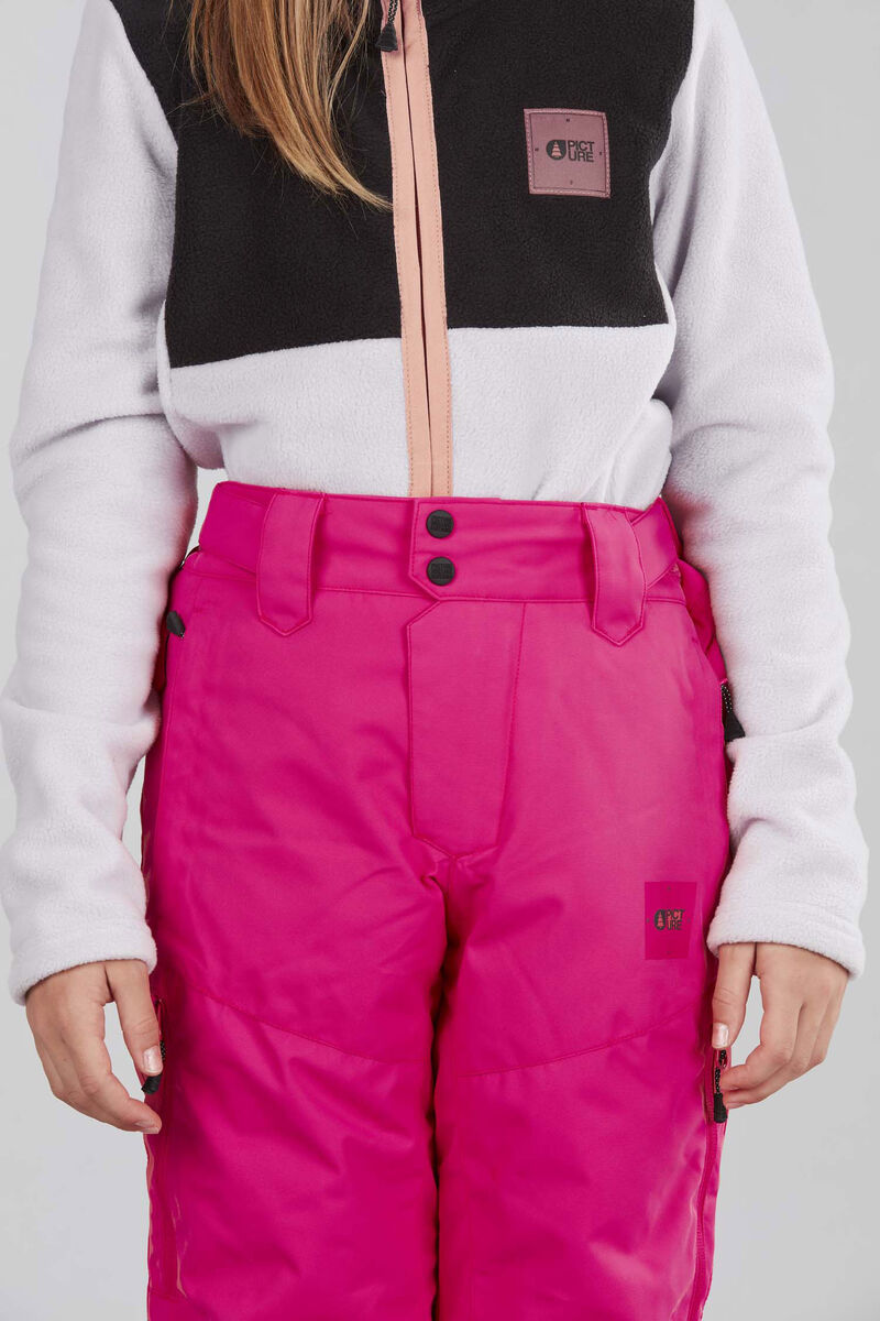 Picture Organic Time Kids' Snow Pants Pink | JGM-986540