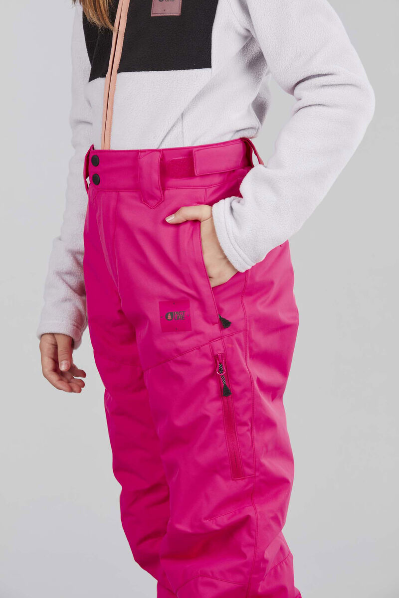 Picture Organic Time Kids' Snow Pants Pink | JGM-986540