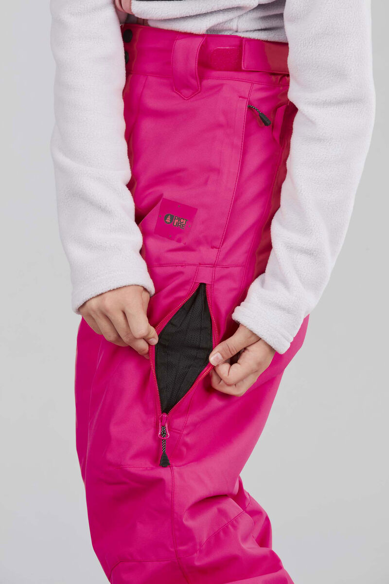 Picture Organic Time Kids' Snow Pants Pink | JGM-986540